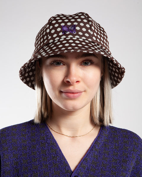 Needles Bermuda Hat Poly Jq. Polka Dot