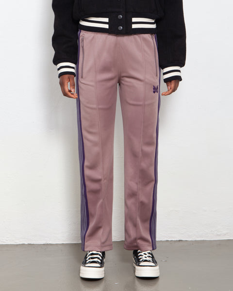 Needles Track Pant - Poly Smooth Smoke Pink