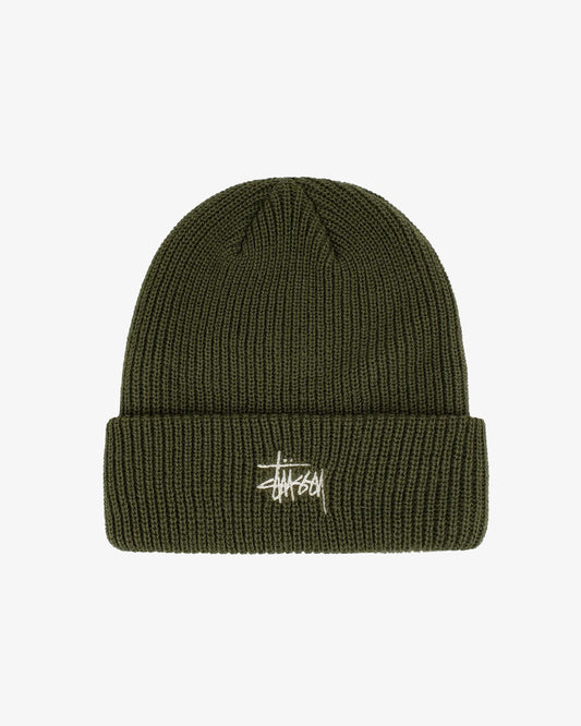 Maha - Stussy Basic Cuff Beanie Olive